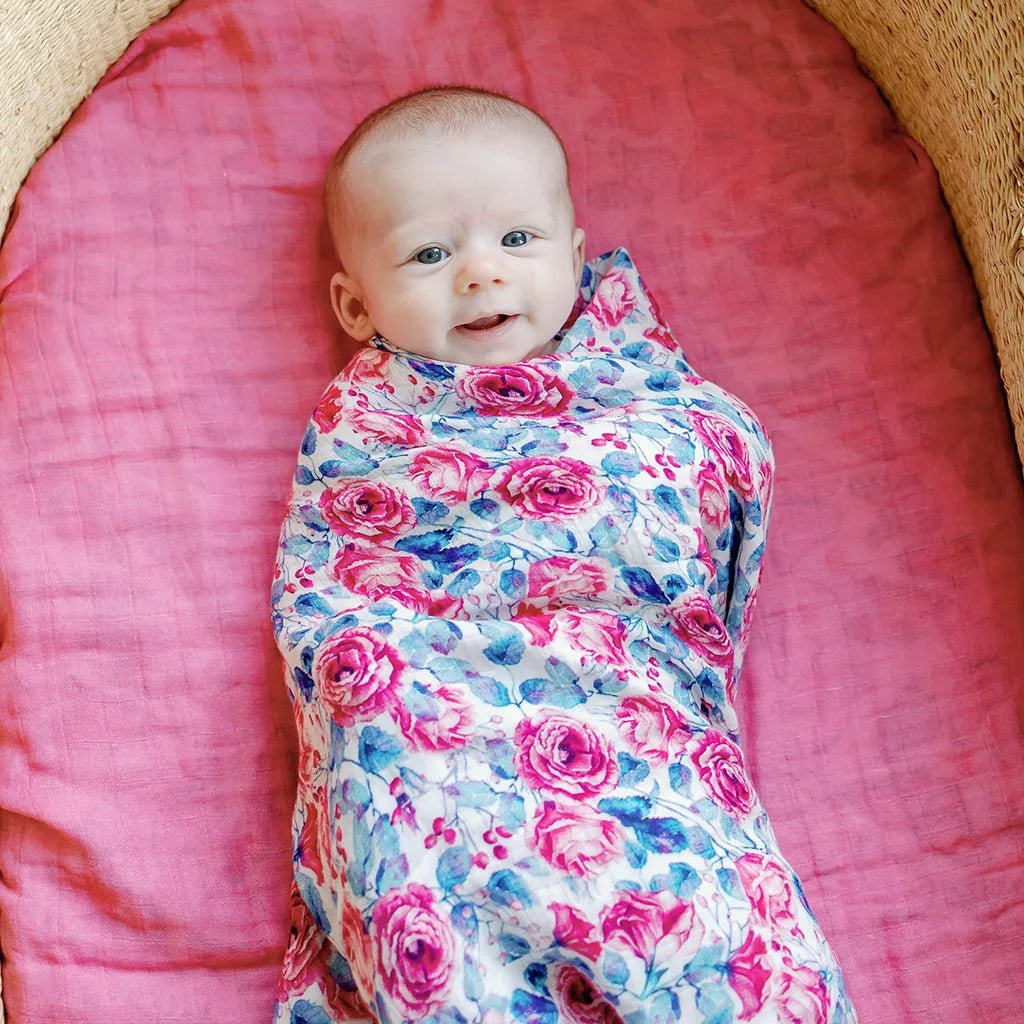 How to Fold Swaddle Blankets: Ensuring Comfort and Safety for Your Baby - Peachier Goods