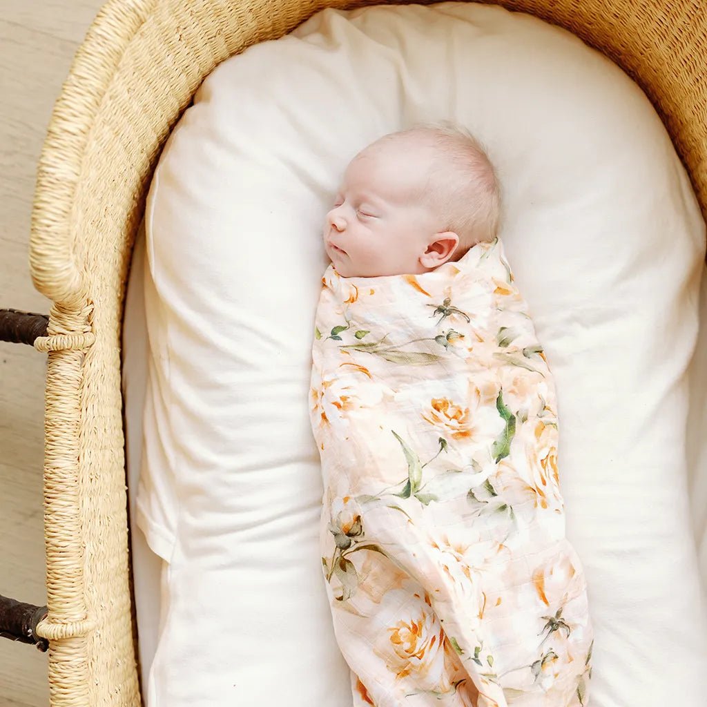 Uses for Swaddles Beyond the Newborn Stage - Peachier Goods