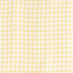 Buttercup yellow gingham organic cotton muslin baby swaddle blanket