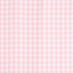 Pink gingham organic cotton muslin baby swaddle blanket