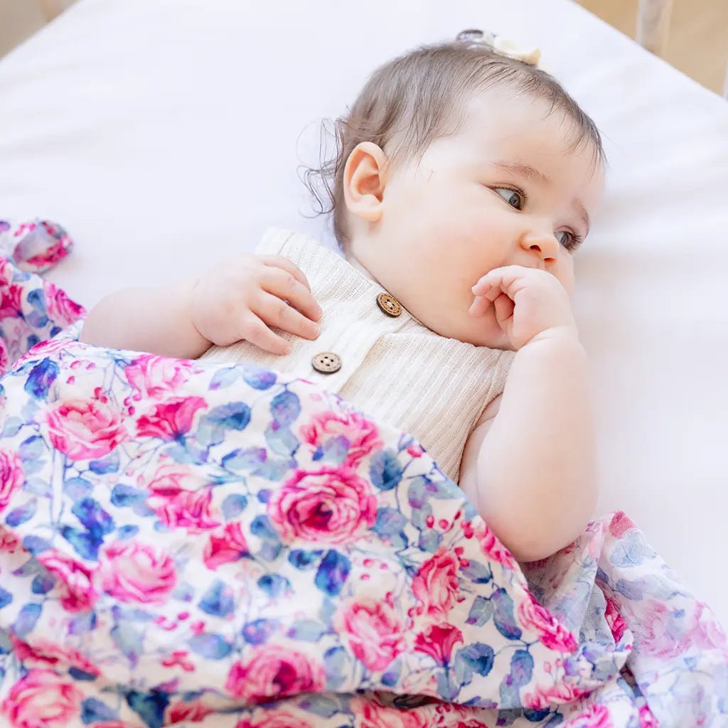 Pink 2024 muslin swaddle