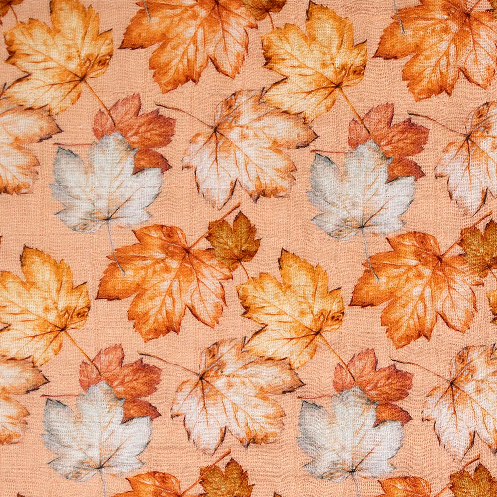 Fall best sale leaves blanket