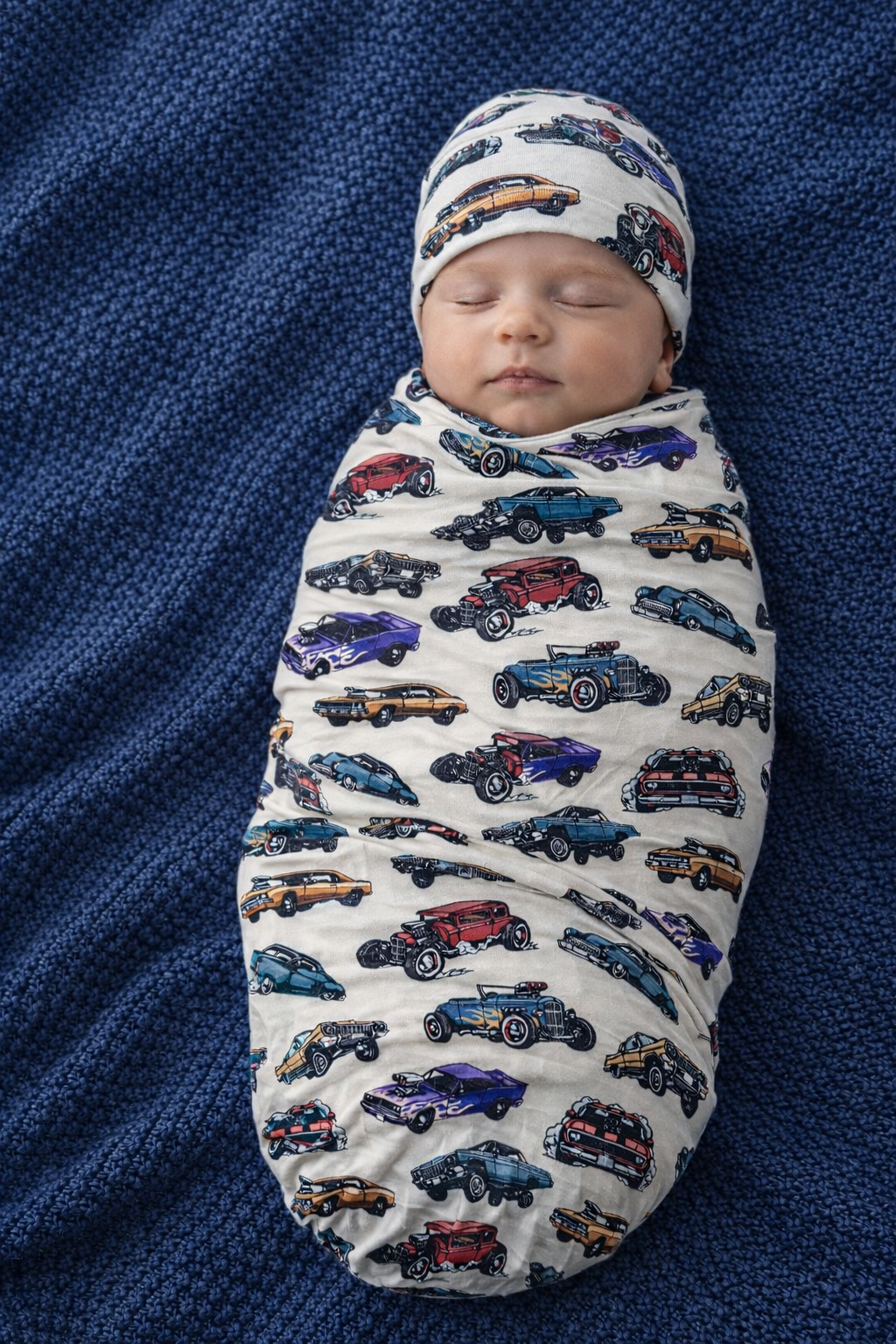 Axel Beanie Swaddle Set beanie detail