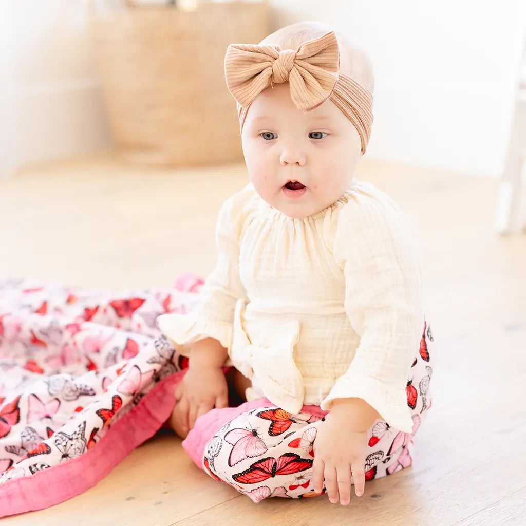 Baby girl discount cotton blanket