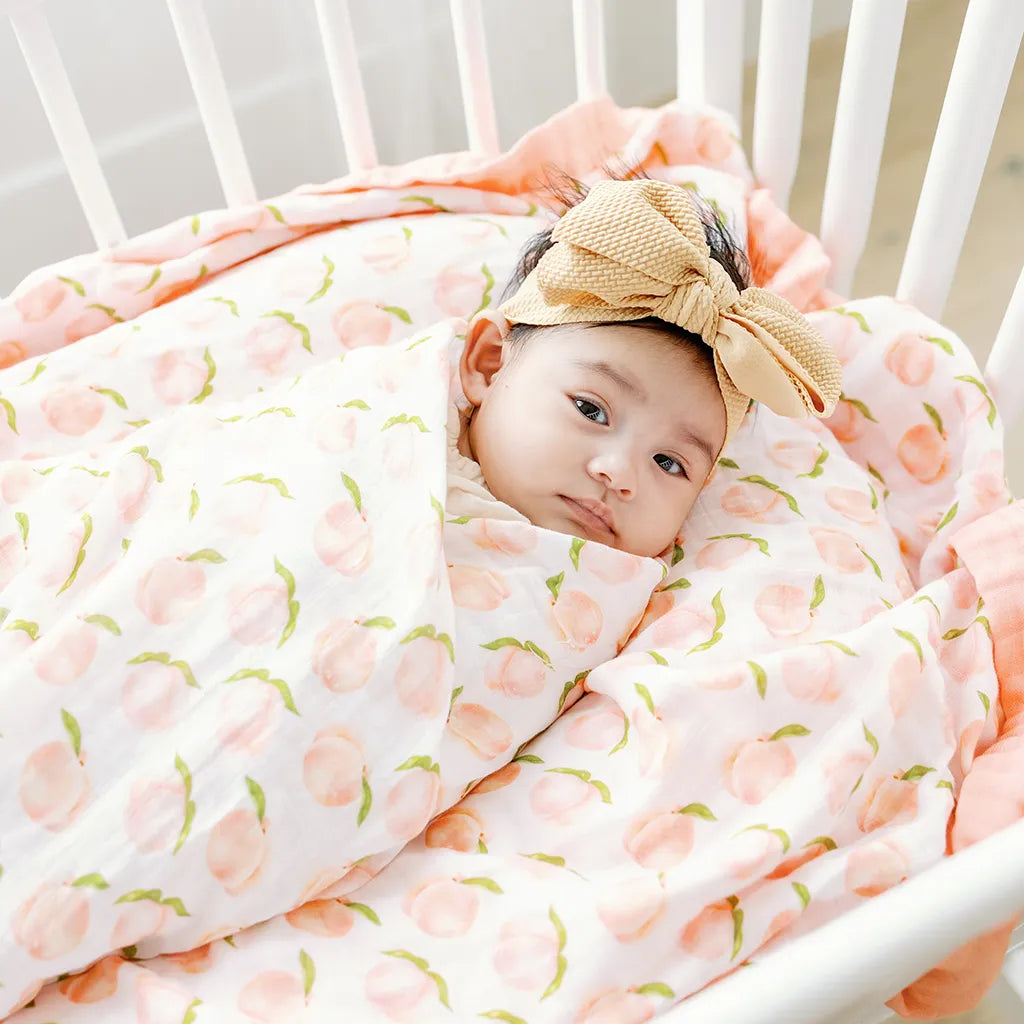 Peach muslin sale