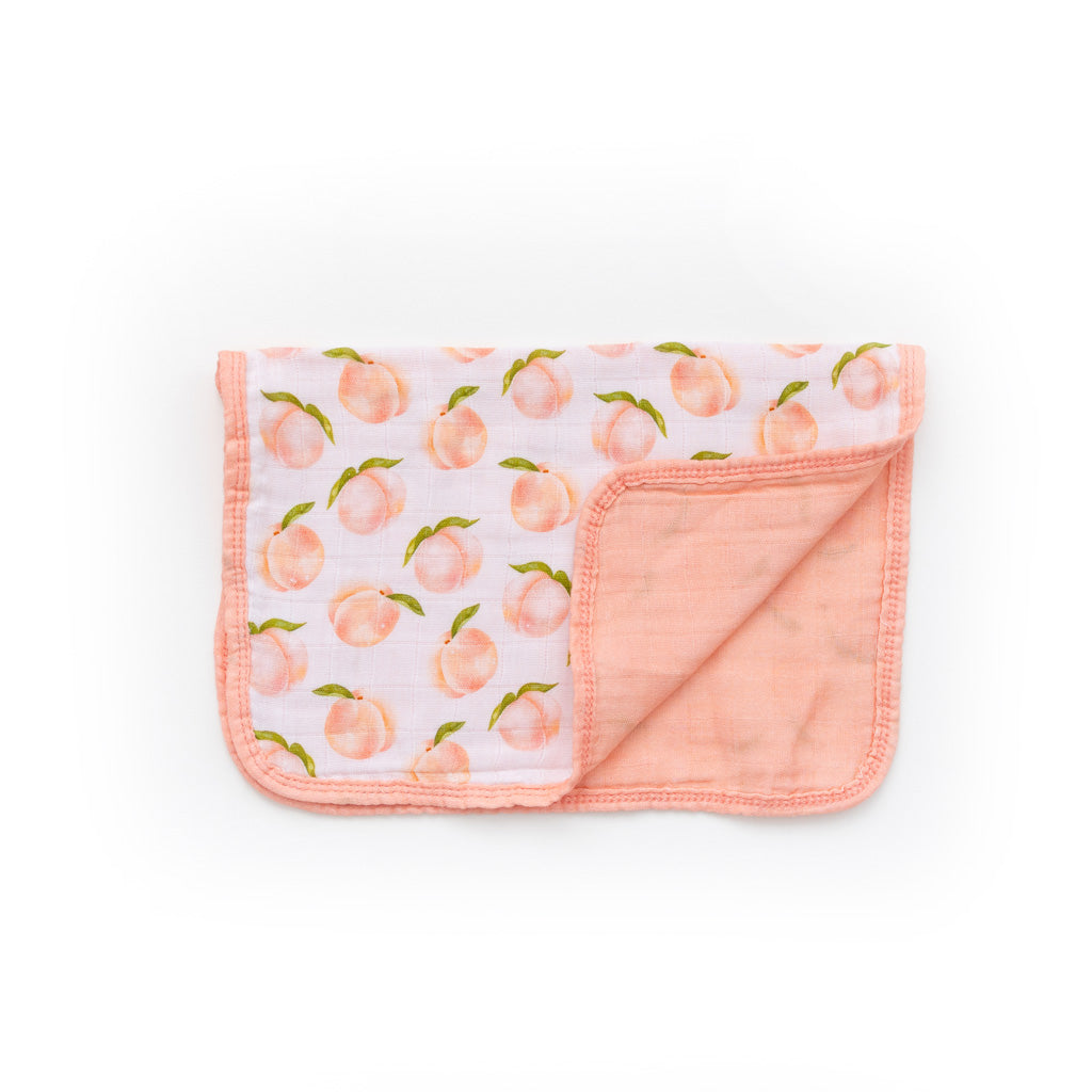 Georgia Peach Burp Cloth