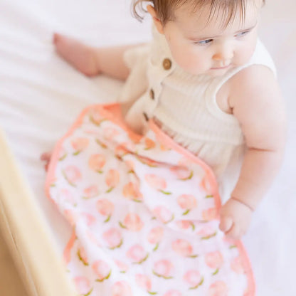 Georgia Peach Burp Cloth