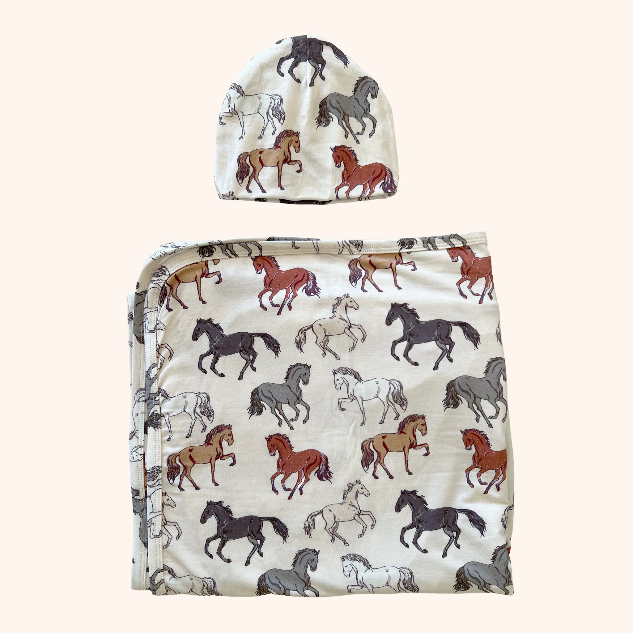 Hudson Beanie Swaddle Set