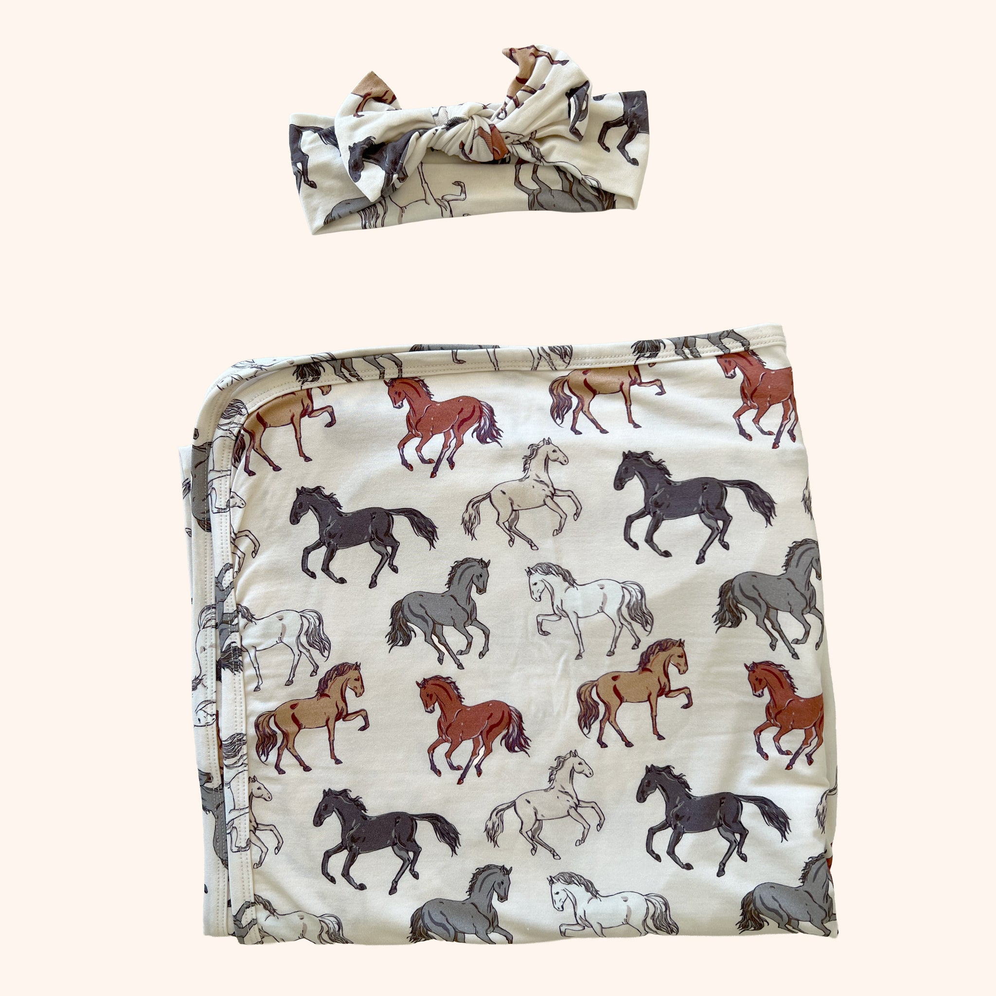 Hudson Swaddle Headwrap Set