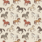 Hudson Nursery Set fabric close-up showing the print and texture