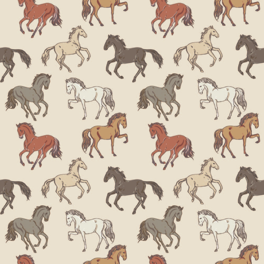 Hudson Nursery Set fabric close-up showing the print and texture