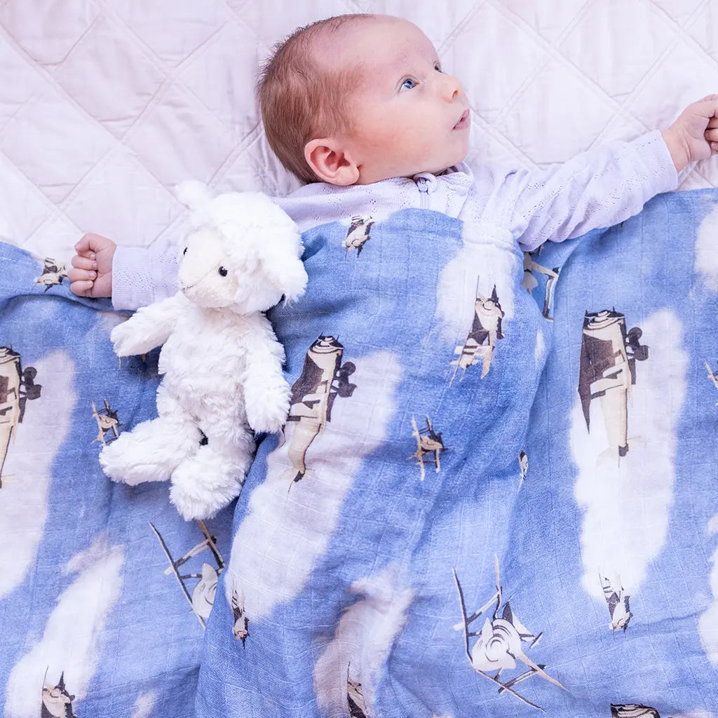 Airplane swaddle blanket sale